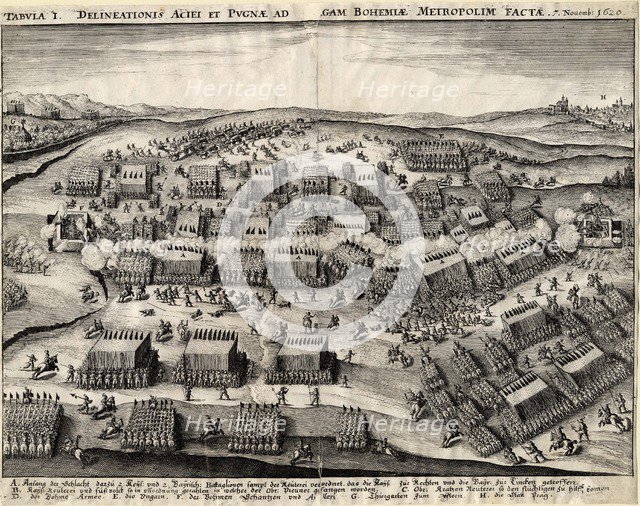 The Battle of White Mountain on 8 November 1620, 1620-1635 .