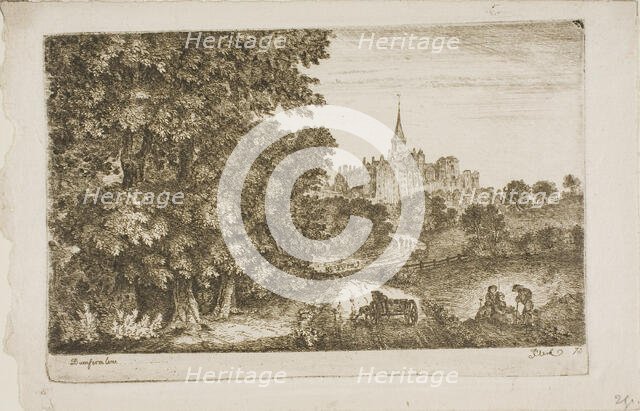 Dunfermline, n.d. Creator: John Clerk.