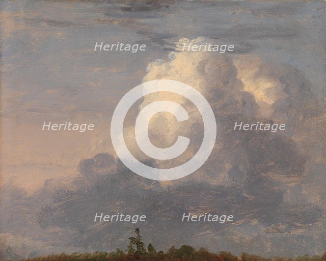Clouds, ca. 1838. Creator: Thomas Cole.