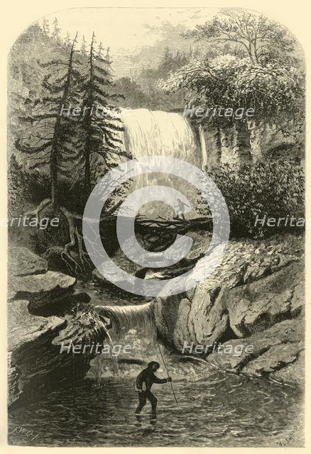 'Falls of the Blackwater', 1872.  Creator: Frederick William Quartley.