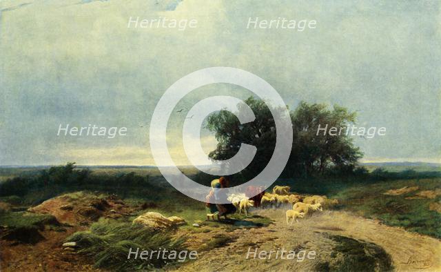 'The Return to the Fold', 1868, (1965). Creator: Fyodor Vasil'yev.