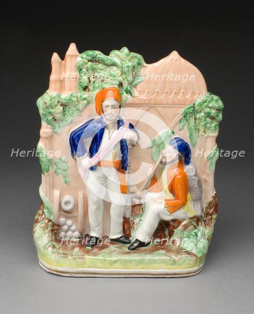 Chimney Ornament, Staffordshire, c. 1830. Creator: Staffordshire Potteries.