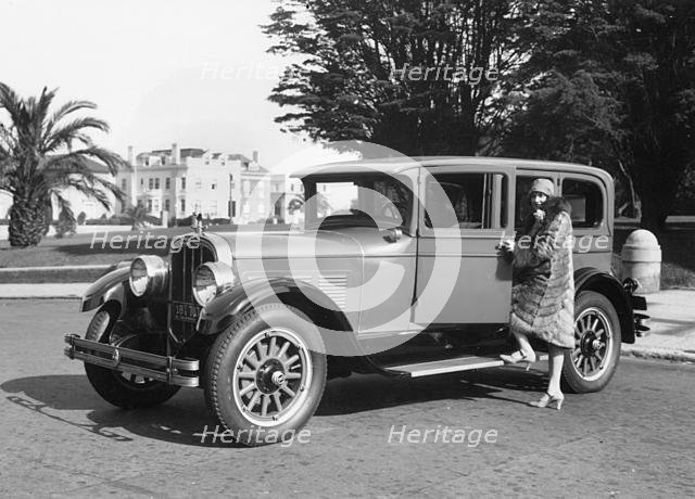 1927 Chandler 8 cylinder. Creator: Unknown.