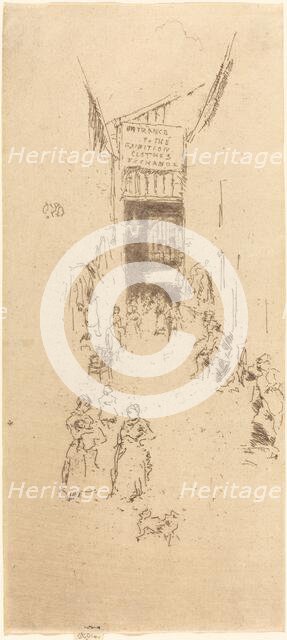 Fleur de Lys Passage, c. 1886/1888. Creator: James Abbott McNeill Whistler.