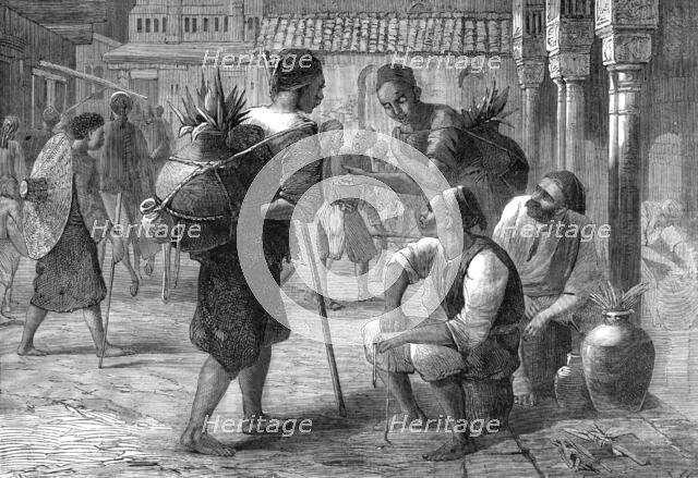 Tunis water-carriers, 1864. Creator: Joseph Austin Benwell.