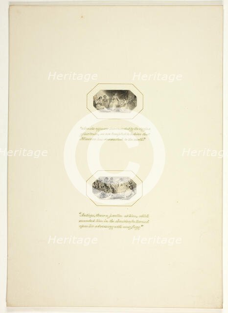 Study for a plate from Telemachus, c. 1797. Creator: Thomas Stothard.