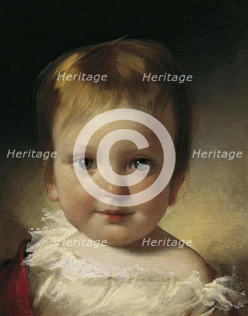 Baron Alexander Vesque von Püttlingen as a child, 1836. Creator: Friedrich von Amerling.