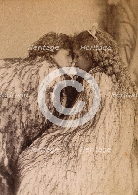 New Zealand: two Maori women, c1880s. Creator: Unknown.