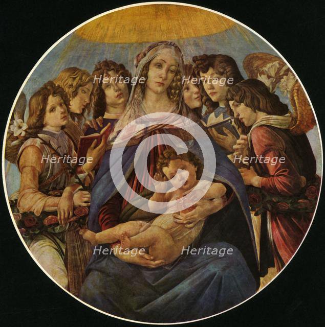 'Madonna of the Pomegranate', c1487, (1937).  Creator: Sandro Botticelli.