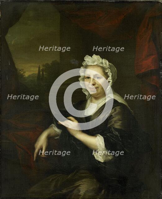 Brechje Hooft (1640-1721). Widow of Harmen van de Poll, c.1700-c.1729. Creator: Arnold Boonen.