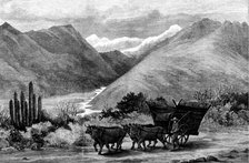 Meeting of the Three Rivers, Baths of Canquenes, Chile, 1890. Creator: Unknown.