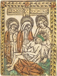 The Lamentation, 1460/1480. Creator: Master of the Borders with the Four Fathers of the Church.