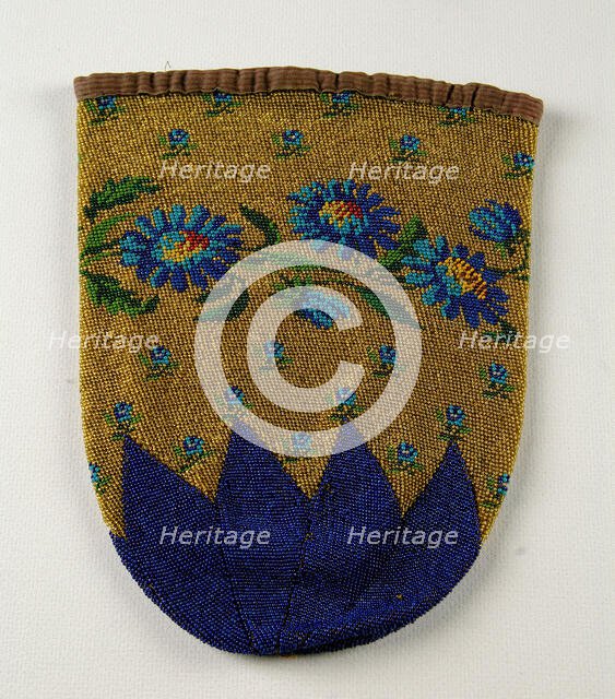 Pouch, possibly German, 1830-60. Creator: Unknown.