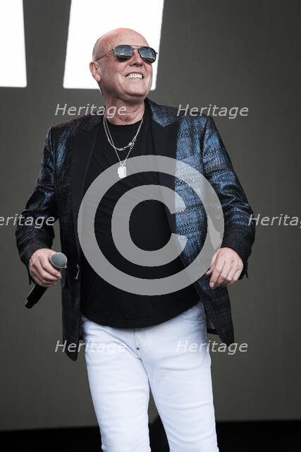 Glenn Gregory, Heaven 17 live at Heritage Live, Audley End House, Essex, Aug 2023. Creator: Annapaola Marchesani.