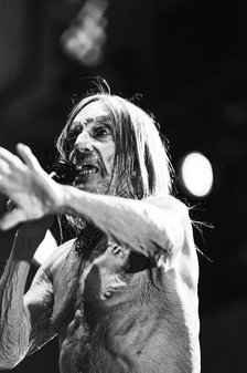 Iggy Pop performing live at the Alexandra Palace, London, 28 May 2025. Creator: Annapaola Marchesani. Iggy Pop performing live at the Alexandra Palace, London, 28 May 2025. Creator: Annapaola Marchesani.
