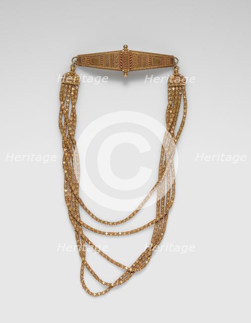 Necklace: SIRO BO MALEYA -- (pepper-flower-garland), 1700s. Creator: Unknown.