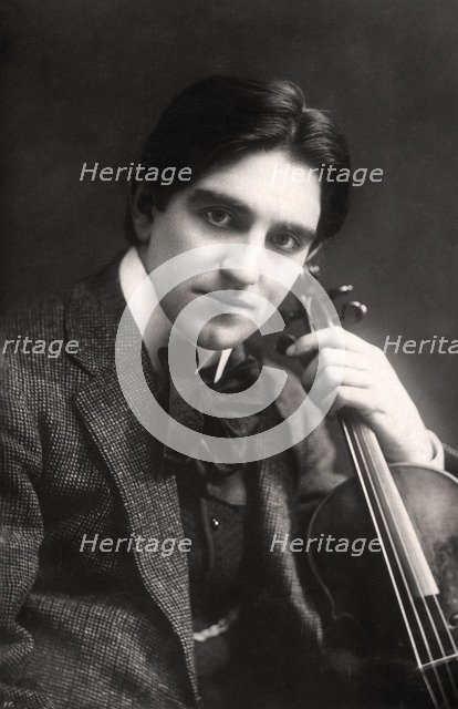 Rohan Clensy, Irish violinist, 1907.Artist: Rotary Photo