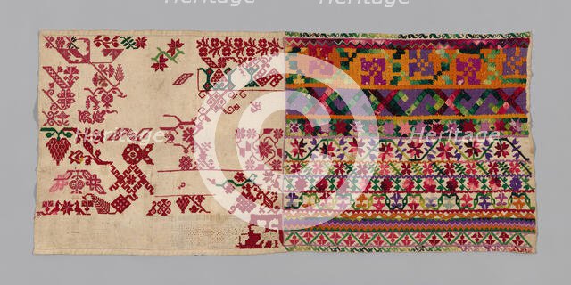 Sampler, México, 1825/75. Creator: Unknown.