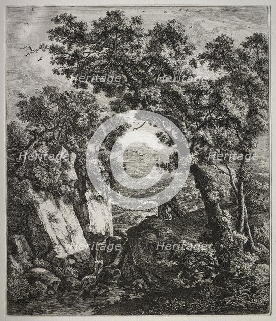 Tobias and the Angel. Creator: Anthonie Waterloo (Dutch, 1609/10-1690).