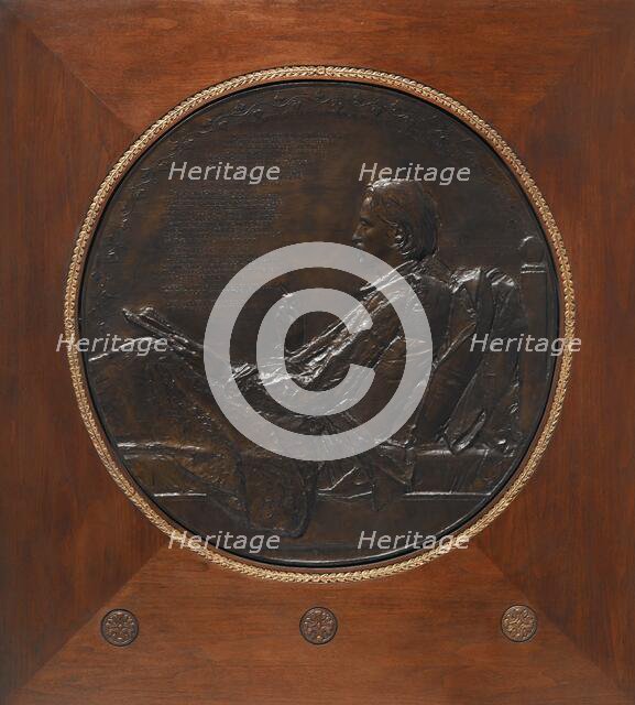 Robert Louis Stevenson, 1887-1888. Creator: Augustus Saint-Gaudens.