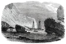 Wreck of the Brig "Retriever", in the Boccases, Trinidad, 1850. Creator: Unknown.