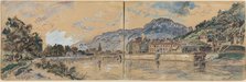 Grenoble, 1883. Creator: Johan Barthold Jongkind.