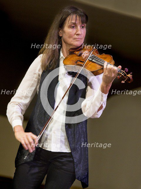 Viktoria Mullova, 2017. Artist: Alan John Ainsworth.