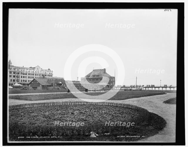 The Casino, Atlantic City, N.J., between 1880 and 1901. Creator: Unknown.