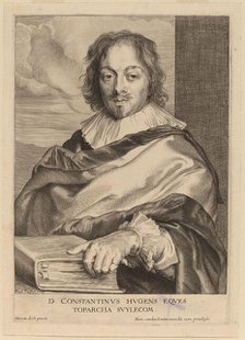 Constantijn Huygens, probably 1626/1636. Creator: Paulus Pontius.