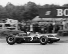Cooper Coventry Climax, Bruce McLaren 1965 British Grand Prix. Creator: Unknown.