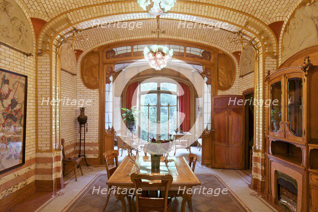 Maison Atelier Victor Horta, 23-25 Rue Americaine, Brussels, Belgium, (1898), c2014-2017. Artist: Alan John Ainsworth.