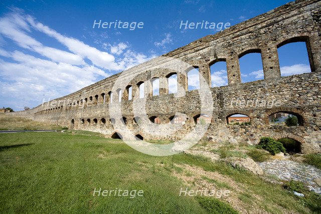 Los Milagros Aqueduct, Merida, Spain. Artist: Samuel Magal