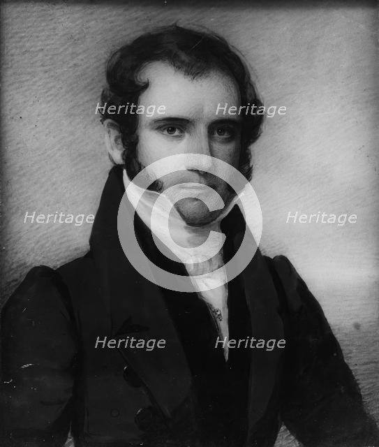 Portrait of a Gentleman, 1820-22. Creator: Daniel Dickinson.