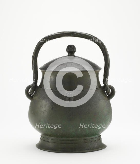 Ritual wine container with lid (you), Western Zhou dynasty, ca. late 11th century-early 10th century Creator: Unknown.
