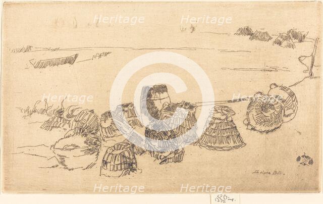 Lobster-Pots, c. 1880/1881. Creator: James Abbott McNeill Whistler.
