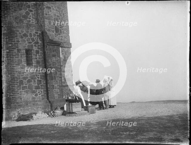 Leith Hill Tower, Leith Hill, Wotton, Mole Valley, Surrey, 1912. Creator: Katherine Jean Macfee.