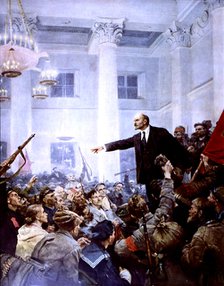 Vladimir Lenin (Vladimir Ilich Uliasov), known as, 1870 - 1924, Russian revolutionary and statesm…