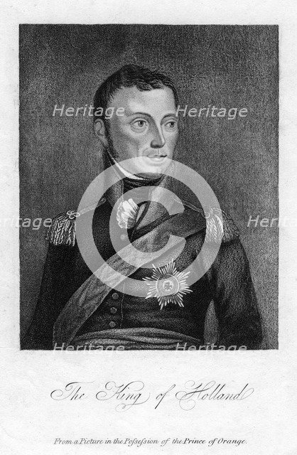 'The King of Holland', 19th century. Artist: Unknown