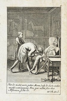 Plate 6 for J.G. Muller's 'Siegfried von Lindenberg', 1783. Creator: Daniel Nikolaus Chodowiecki.