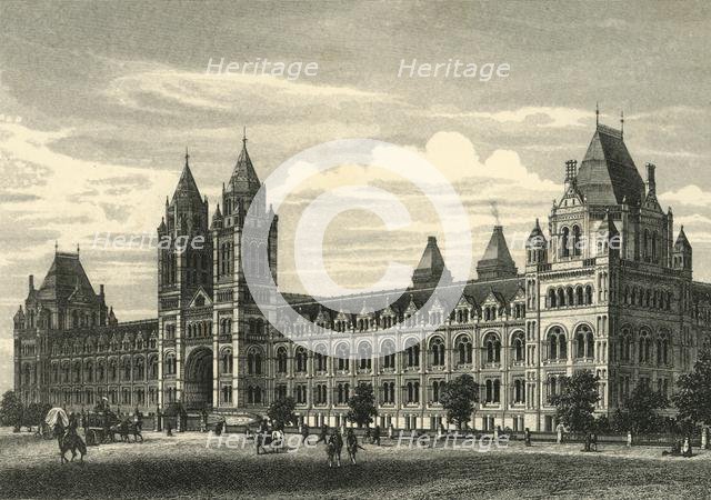 'The Natural History Museum, South Kensington', c1876. Creator: Unknown.