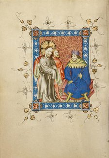 Christ before Pilate; Book of Hours, about 1405-1410. Creator: Masters of Dirc van Delf.