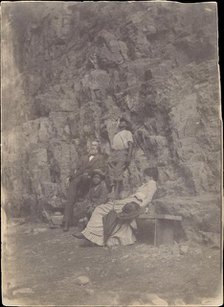[William H. Macdowell and Margaret Eakins in Saltville (or Clinch Mountain), Virginia],..., 1880-82. Creator: Attributed to Thomas Eakins.