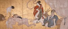 Seven Gods of Good Fortune, about 1700. Creator: School of Itcho.