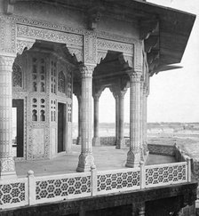 Jasmine Tower, Agra Fort, Agra, India, early 20th century.Artist: H Hands & Son