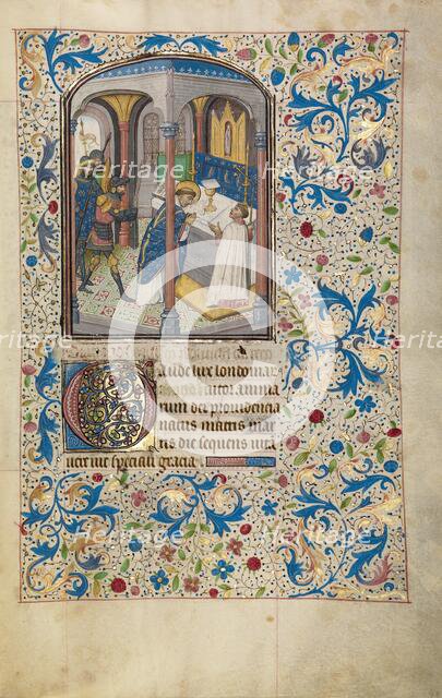 The Martyrdom of Saint Thomas Becket; Arenberg Hours, early 1460s. Creator: Willem Vrelant.