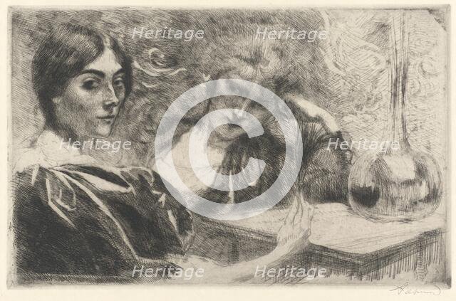 Morphine Addicts (Morphinomanes), 1887. Creator: Paul Albert Besnard.