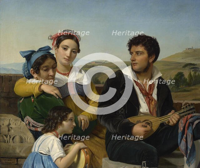 Musical Group, 1821. Creator: Francois-Joseph Navez.
