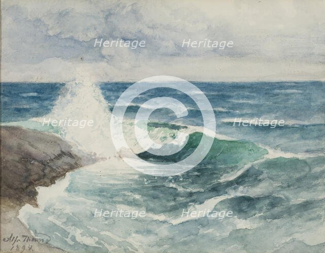 The Braker, 1894. Creator: Sven Alfred Thörne.