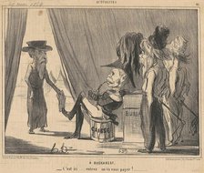 A Buckarest, 19th century. Creator: Honore Daumier.
