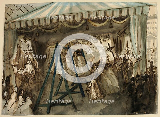 Study, 1856. Creator: Constantin Guys.